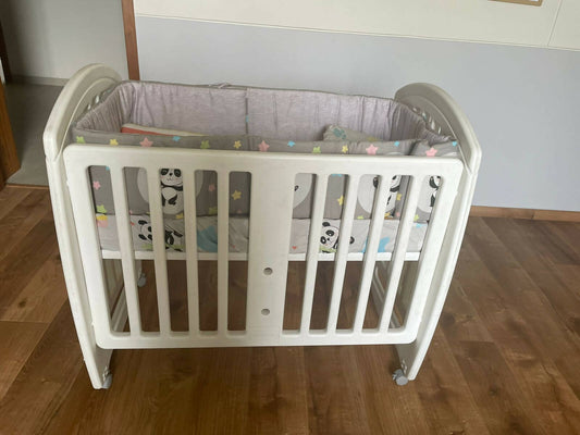 BABYHUG Cot/Crib, Dimensions: 107×71×100 cm - PyaraBaby