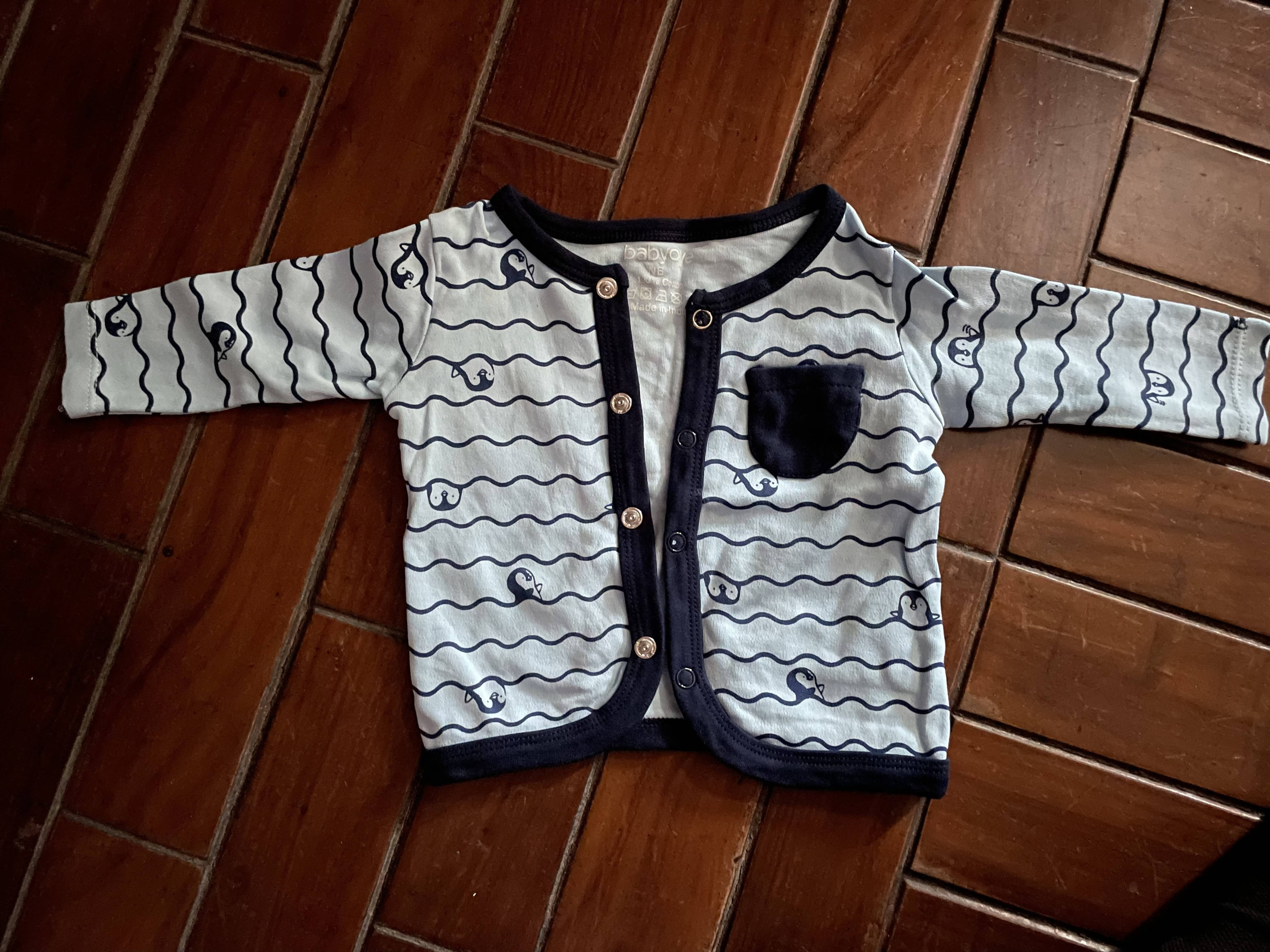 BABYOYE Set Of Penguin Buttoned Shirts - PyaraBaby