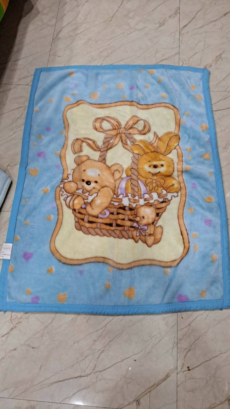 Baby Blanket (Set of 2) + Baby Nest bag