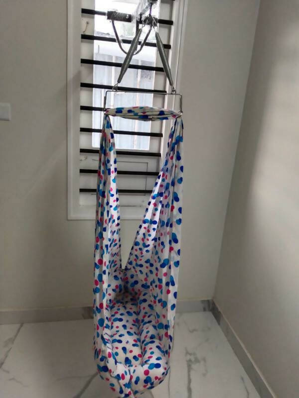 VPARENTS Preemie Baby Swing Cradle Spring and Metal Window Cradle Hang