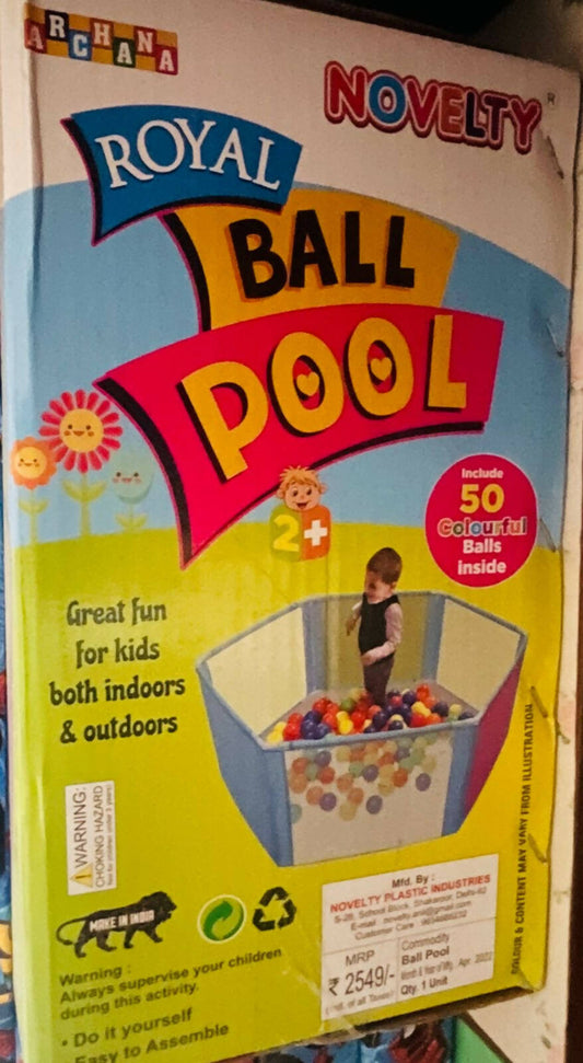 50 Ball Pool for Kids (Colourful)