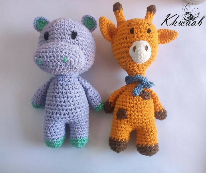 Soft Cotton Amigurumi Toys for Kids -8" (one piece) - PyaraBaby