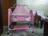 FUNBABY Cradle for Baby- Pink - PyaraBaby