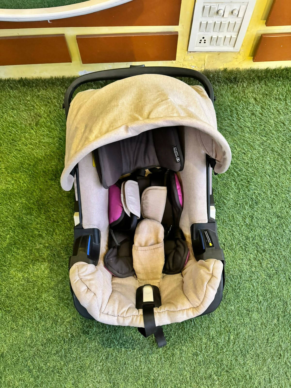 Dupe of the famous Doona Car Seat Stroller - Beige - PyaraBaby
