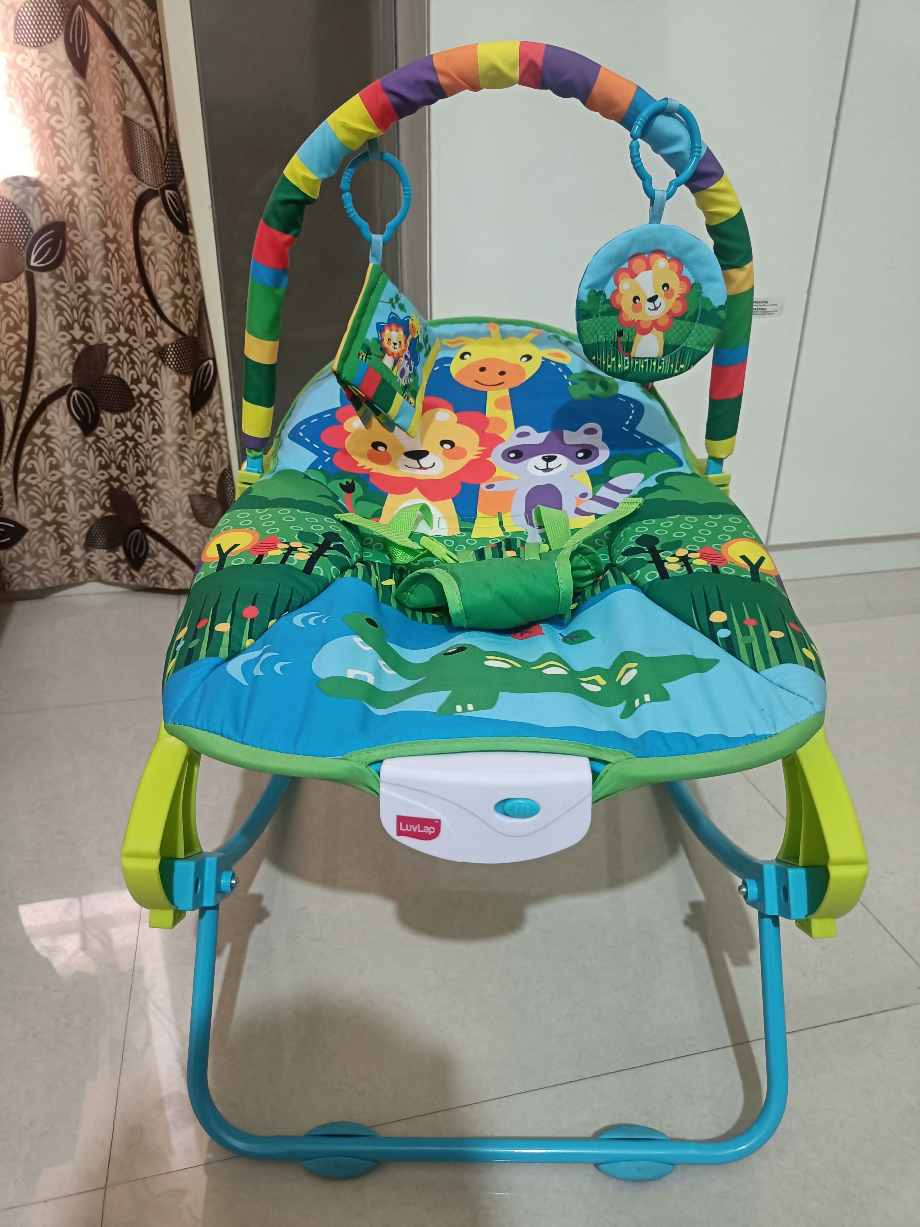 Jungle Rocker LUVLAP Jungle Tales Baby Rocker | PyaraBaby